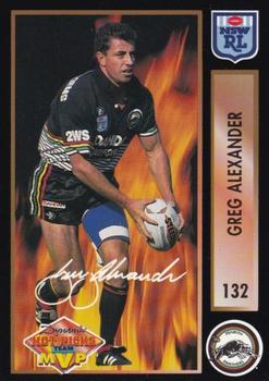 1994 Dynamic Rugby League Series 1 #132 Greg Alexander Front